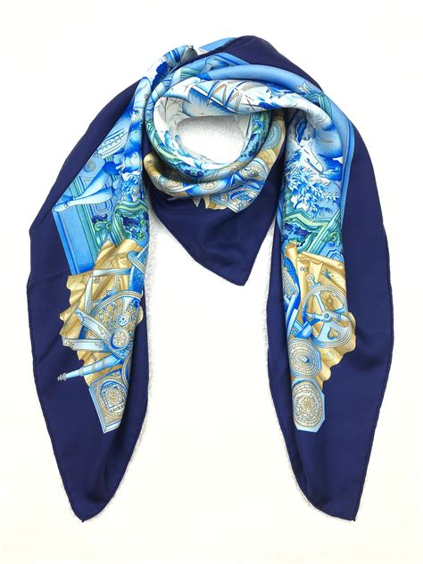 hermes azulejos scarf|Hermes Silk Scarf Azulejos by Catherine Baschet 1992 Unworn.